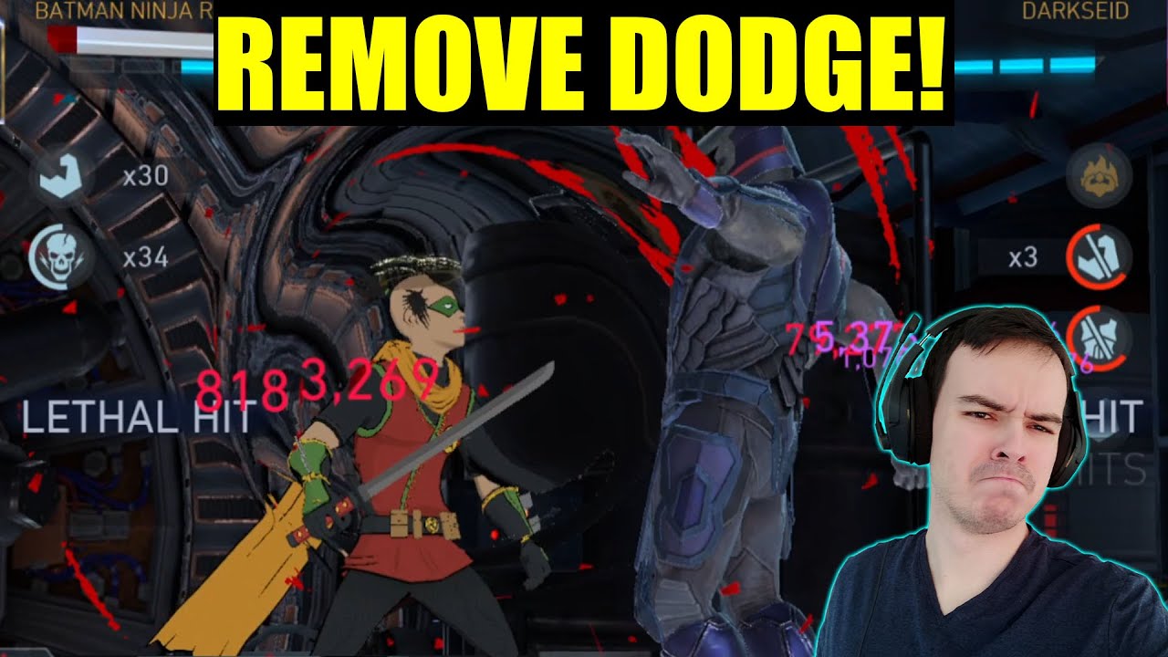 Функция «Уклонение» — худшая функция режима «Вторжение в лигу» в Injustice 2 Mobile.