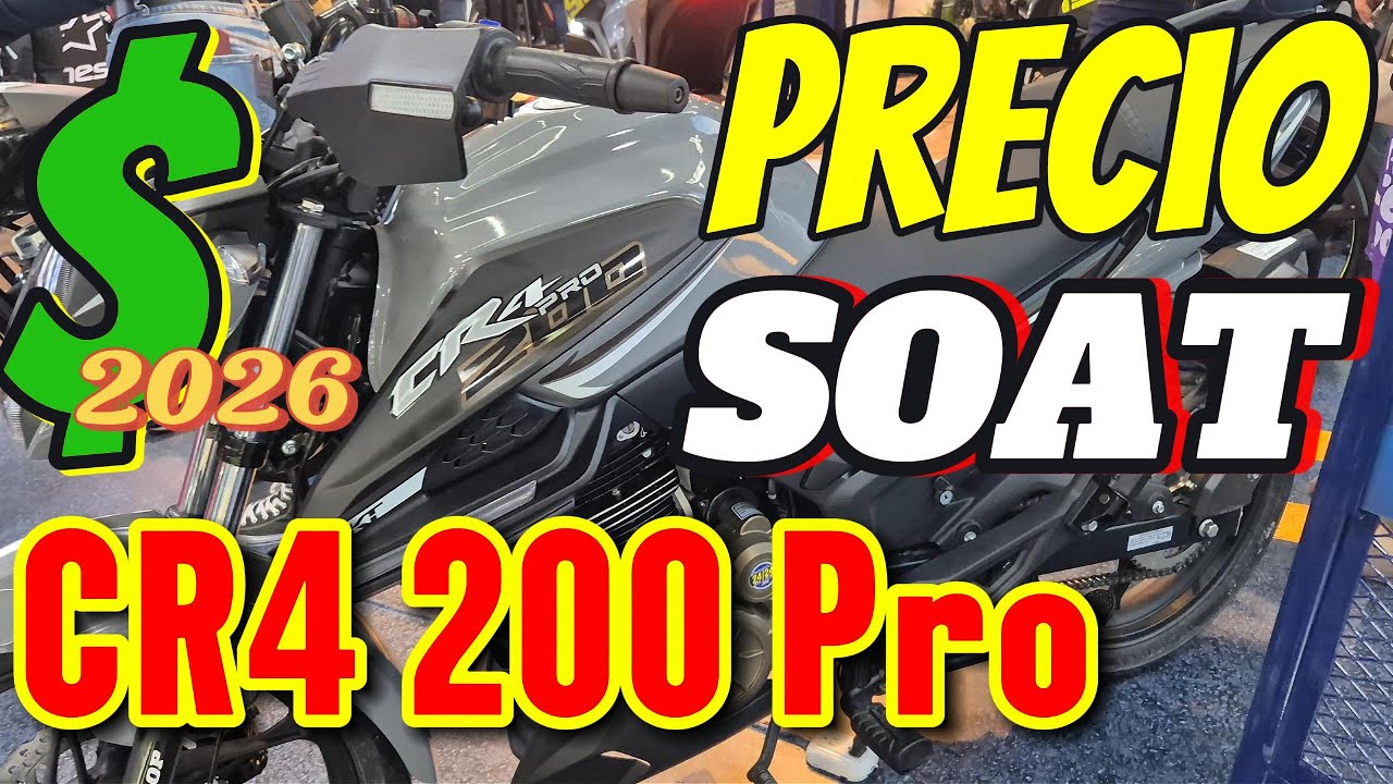 Precio SOAT 2026 moto 200cc AKT CR4 200 Pro Precio Multa por SOAT Vencido para el 2026