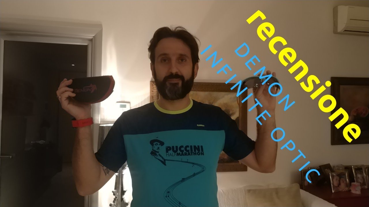 occhiali running Demon infinite optic: recensione
