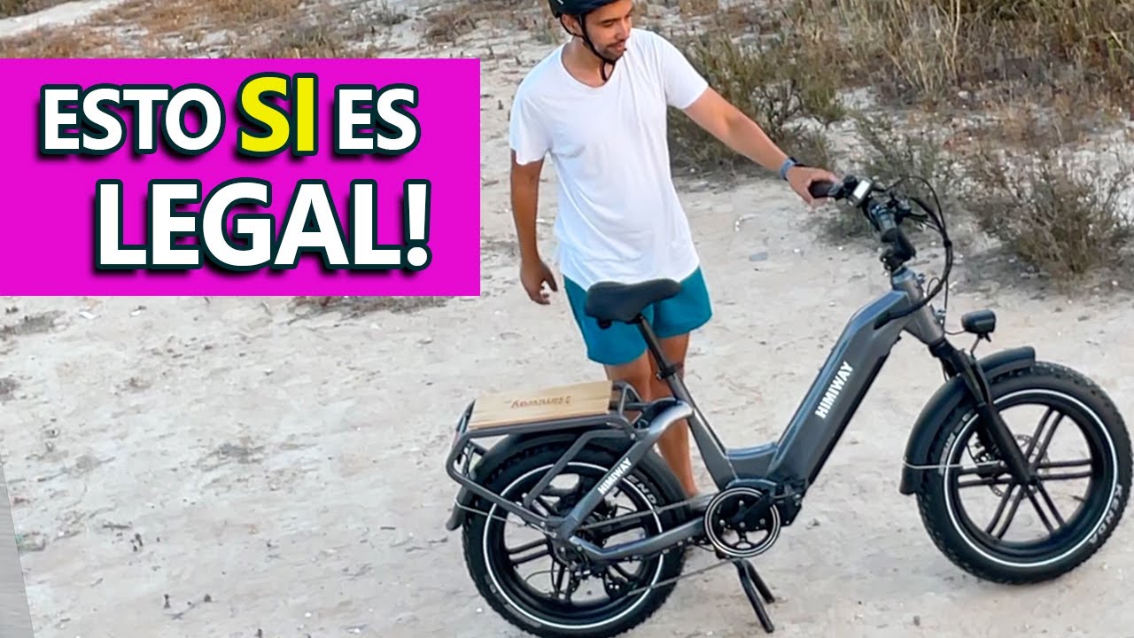 En esta BICI ELÉCTRICA vas COMO un REY | Ebike Himiway Big Dog