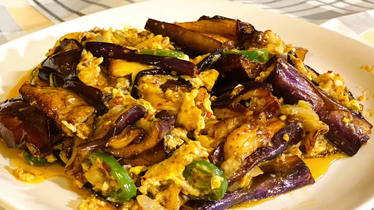 Tasty & Simple Eggplants with Eggs 😋😋