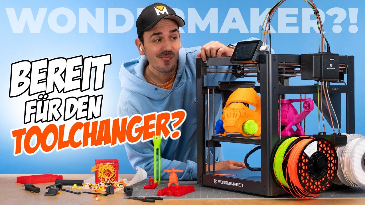 WonderMaker ZR | Ausblick auf den ZR Ultra Toolchanger (3D Drucker Test)