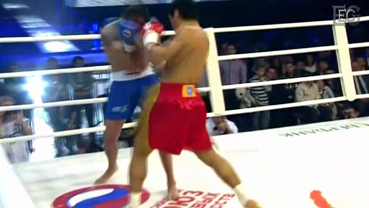 Batu Hasikov -  Russian kickboxer from Kalmyk Highlights by Emil Gamidov