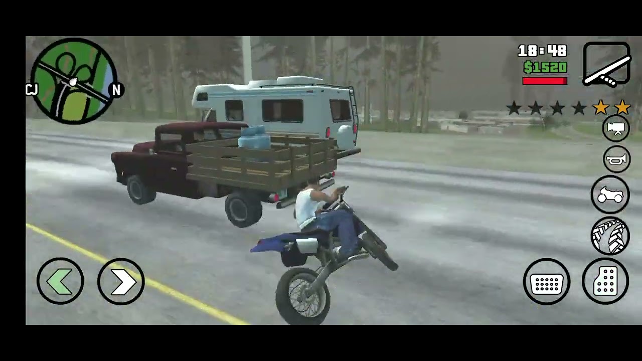 GTA San Andreas Ma Police walo ko dura dura mara 