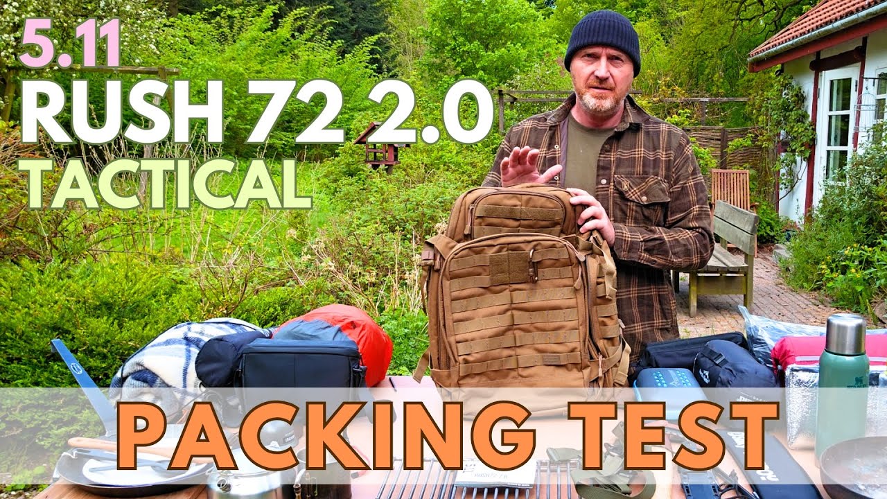 5.11 Tactical Rush 72 2.0: Тест и обзор упаковки