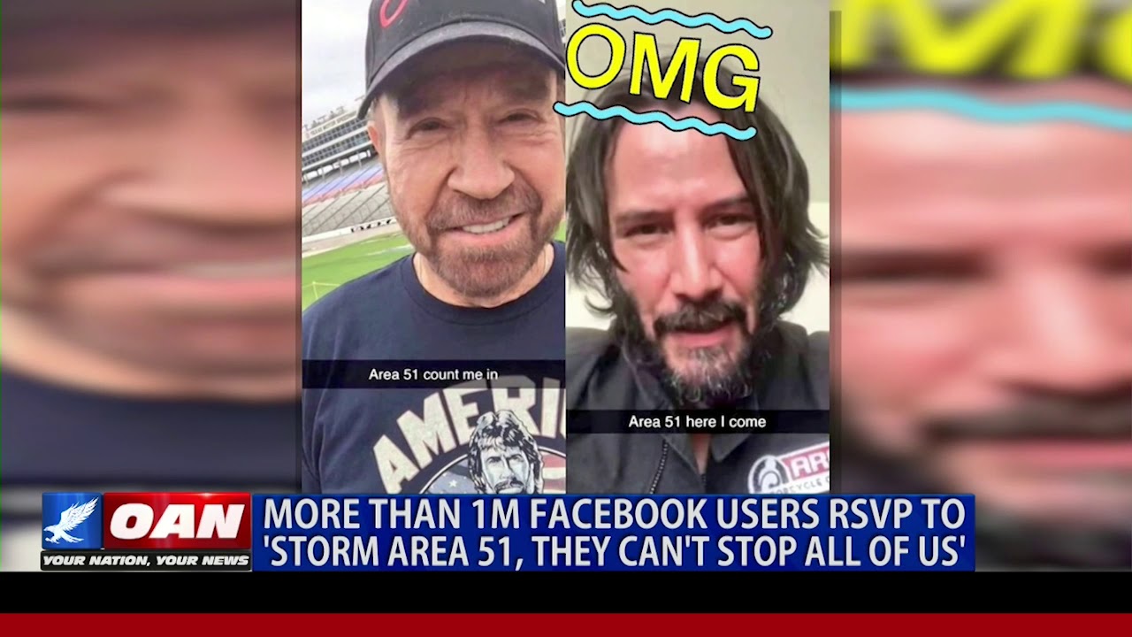 More than 1M Facebook users RSVP to 'Storm Area 51, They Can't Stop All of Us'
