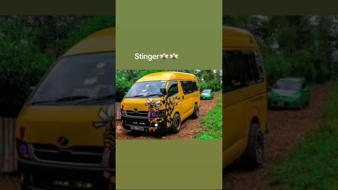 Stinger the van and othets in Kenya