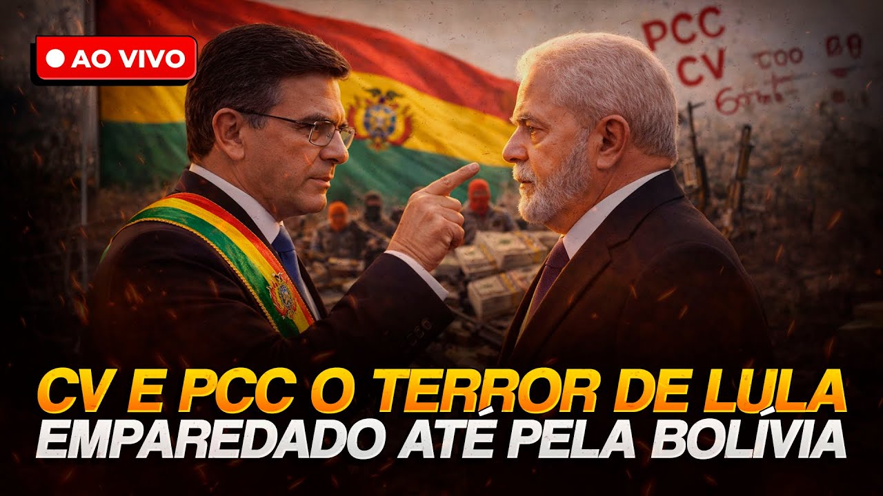 Presidente da Bolívia “desautoriza” Lula e apoia PCC e CV como terroristas