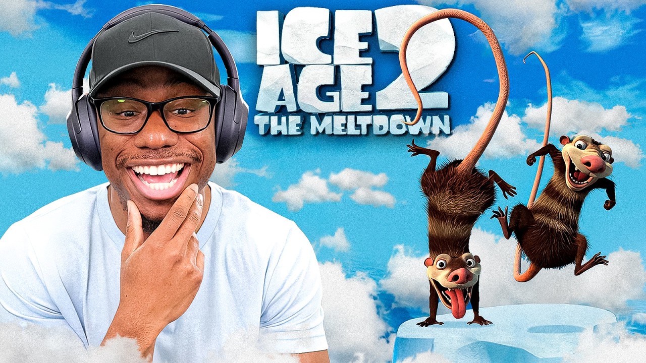 I Watched Disney *ICE AGE 2 THE MELTDOWN* For The FIRST Time & Its HYSTERICALLY HILARIOUS!