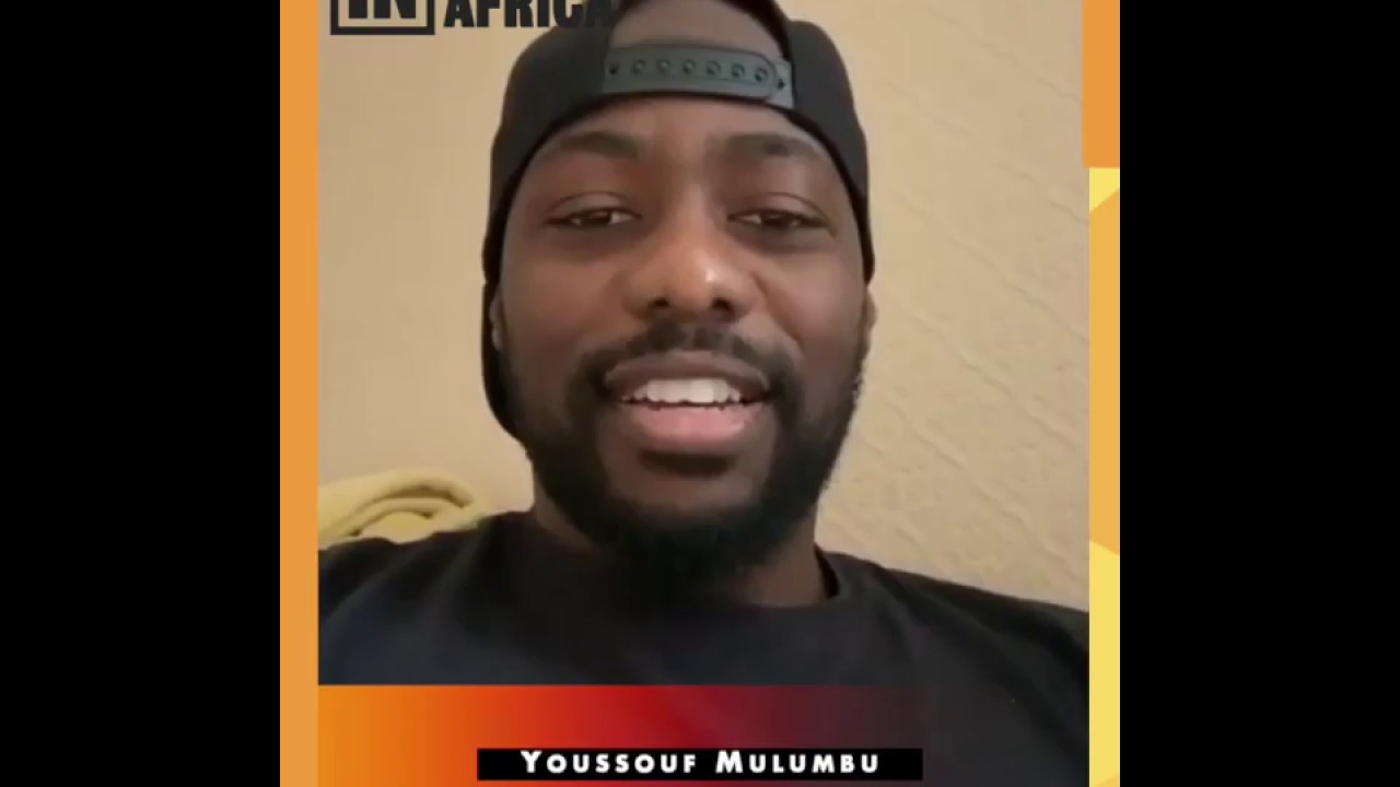 YOUSSOUF MULUMBU, International congolese footballer has a message for you. #GETINFOROURCOMMUNITIES