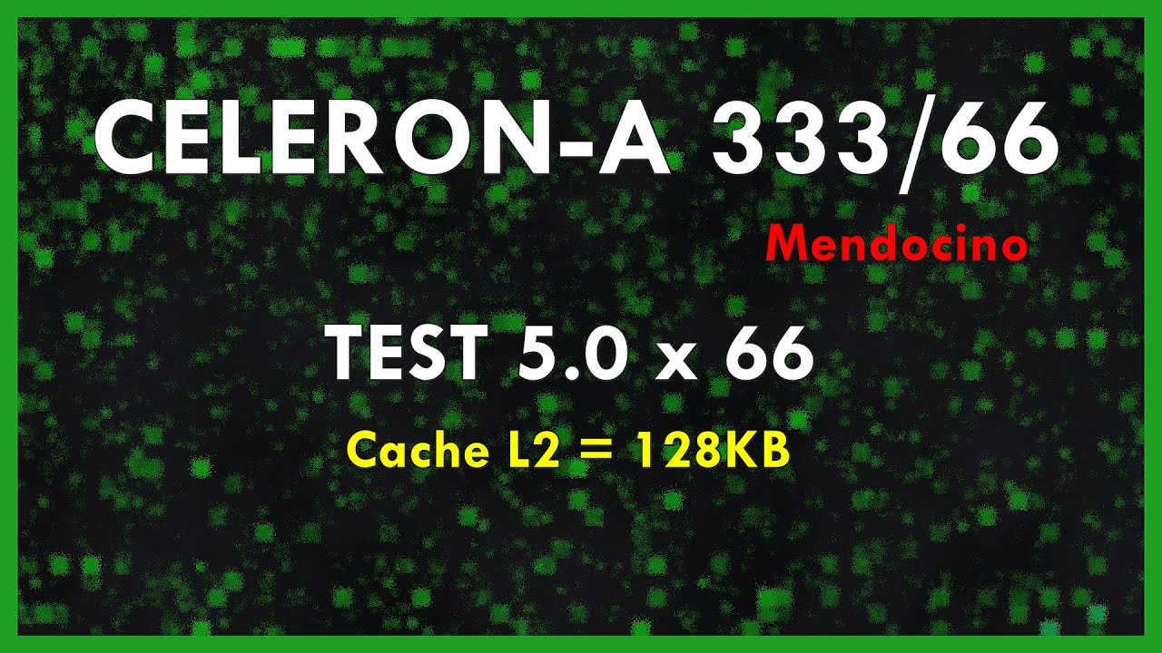 [slot1/s370] Zmagania Procesor&oacute;w: Intel Celeron-A 333/66 (Mendocino)
