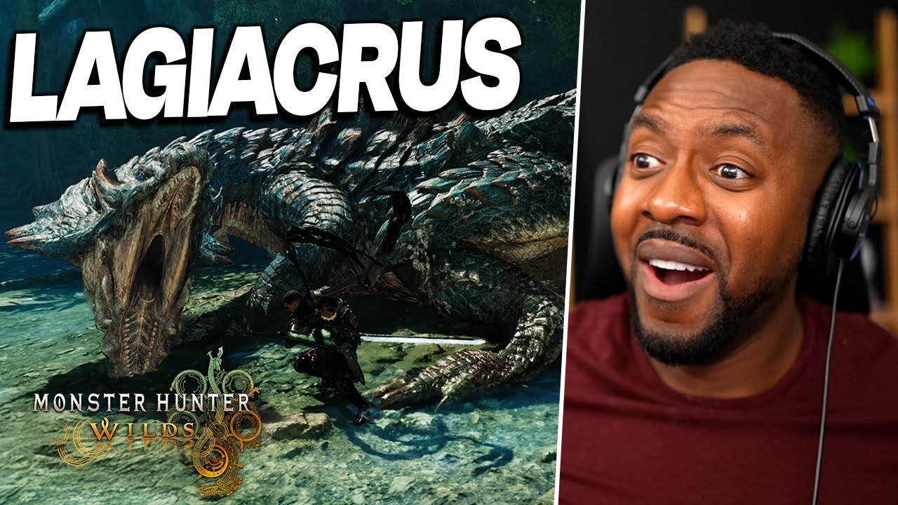 Lagiacrus Is AMAZING! Underwater Combat! First Attempt... (New Monster) | Monster Hunter Wilds TU2