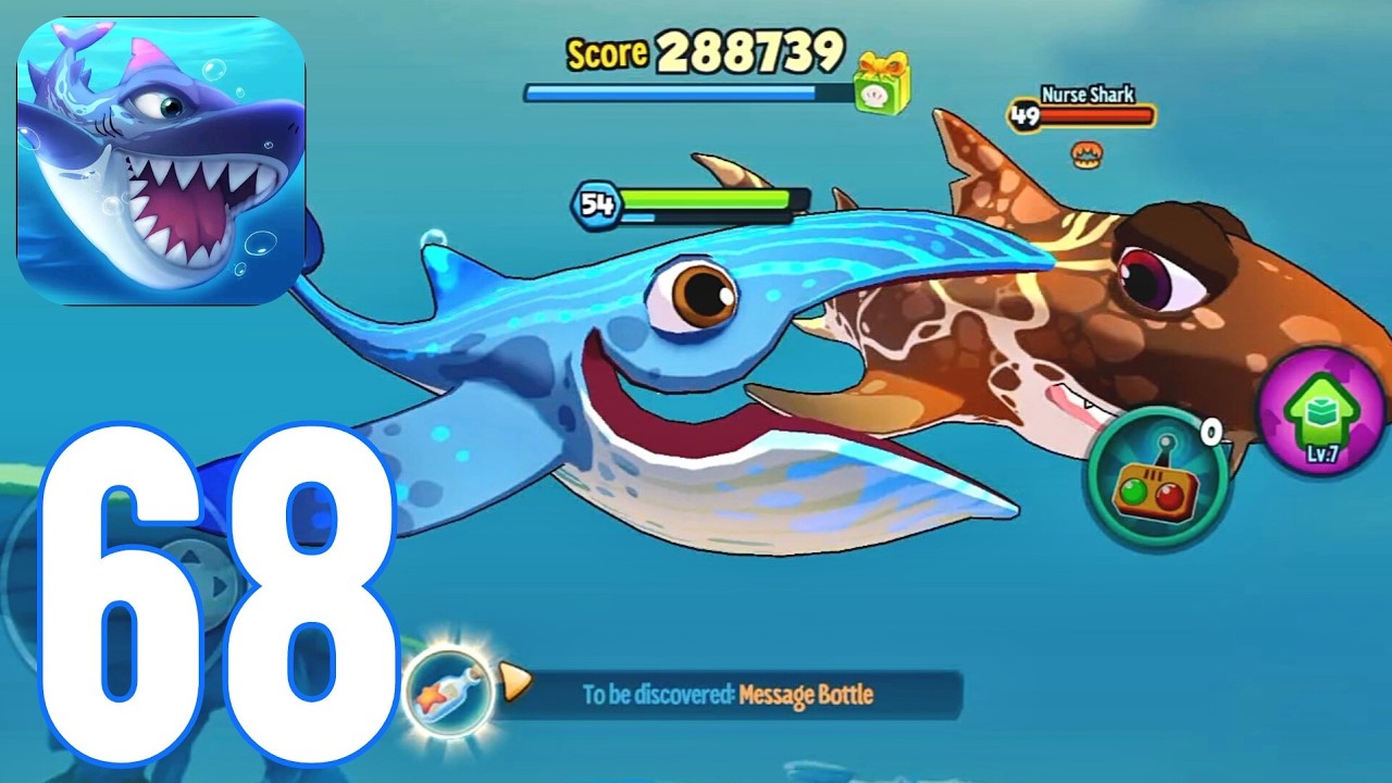 Fish Eat Fish.io - Gameplay Walkthrough Part 68 - Blue Whale (ios,Android)