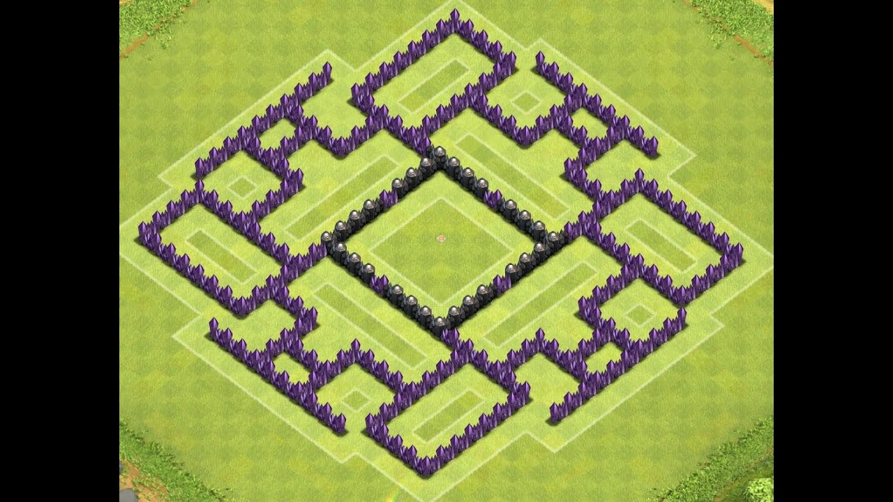 Best TH8 Trophy Base | Clash of Clans