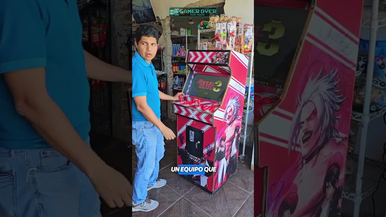 Imaginate tener una maquinita en casa #videojuegos #retrogaming #arcade