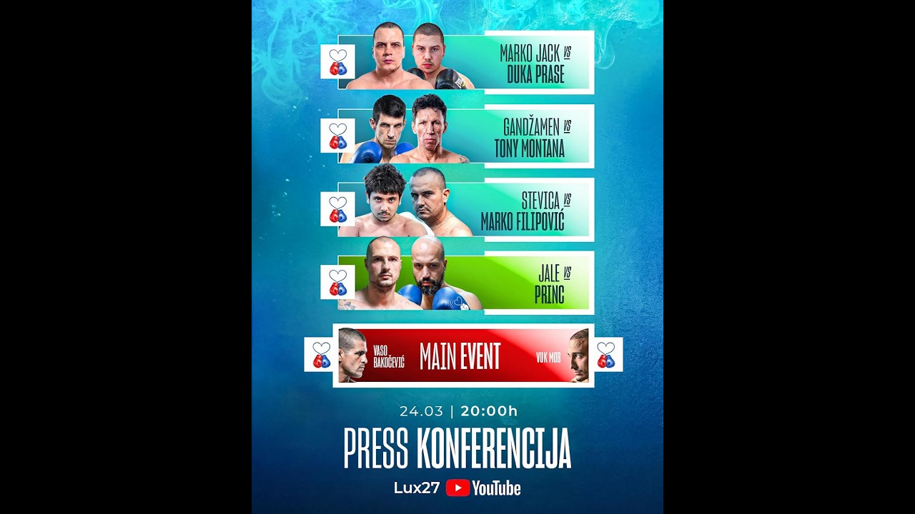 PRESS KONFERENCIJA - BOX EVENT NACIONALNA KLASA