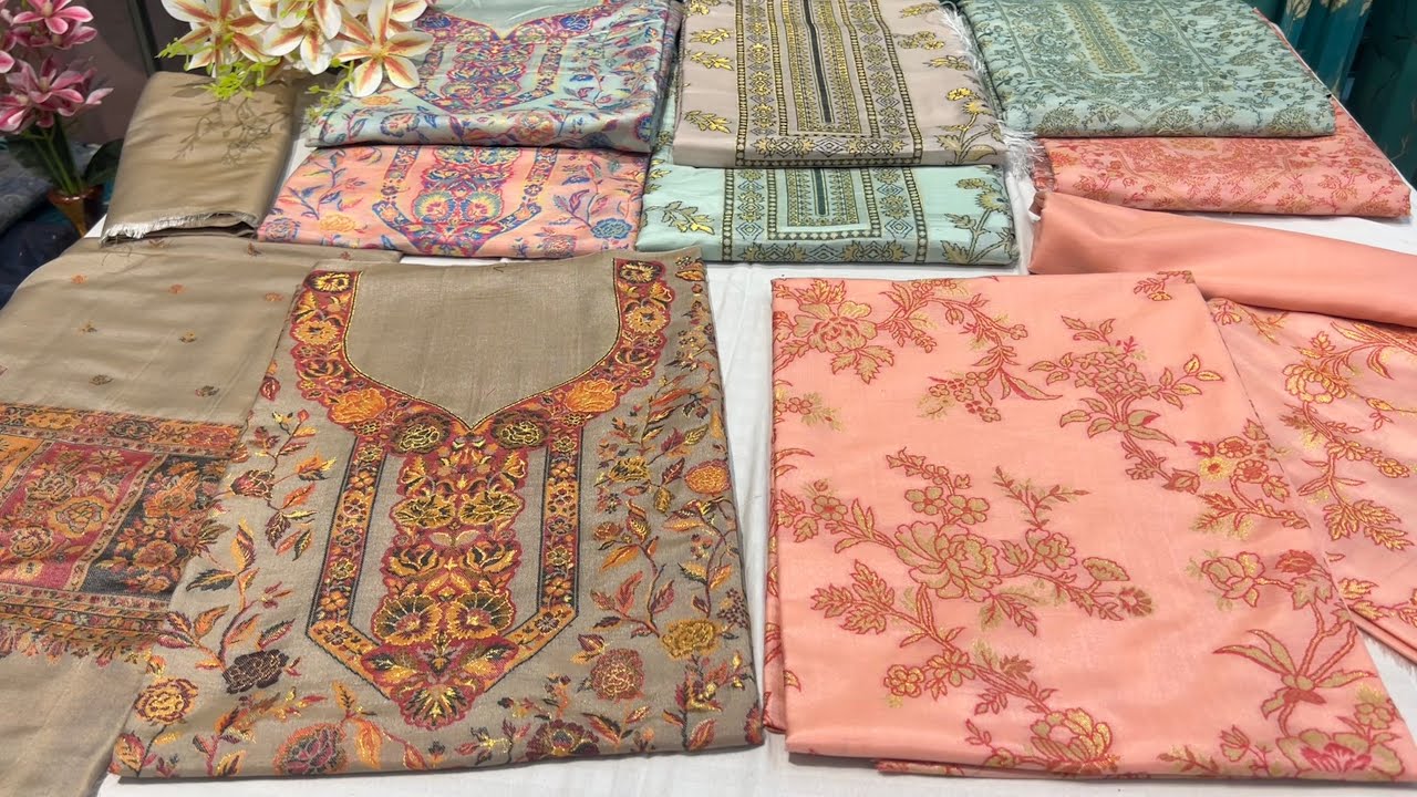 13-Feb-26 | Latest Silk weaving Jamawar Suits |  WhatsApp for orders: +91-7051012285