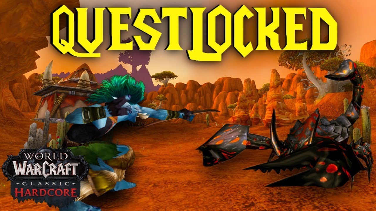 Can I SOLO Every Quest in Hardcore Classic WoW zone by zone? Questlocked Episode 1