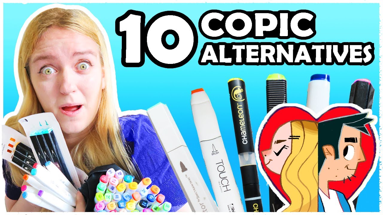 10 ДЕШЕВЫХ АЛЬТЕРНАТИВ МАРКЕРАМ COPIC!