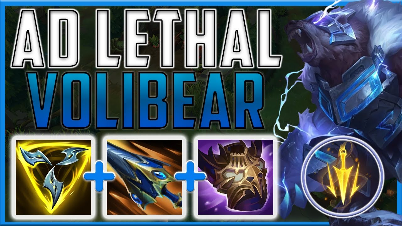 AD Volibear is a complete MONSTER and is SUPER beefy!! - AD Volibear Top | Season 15 LoL