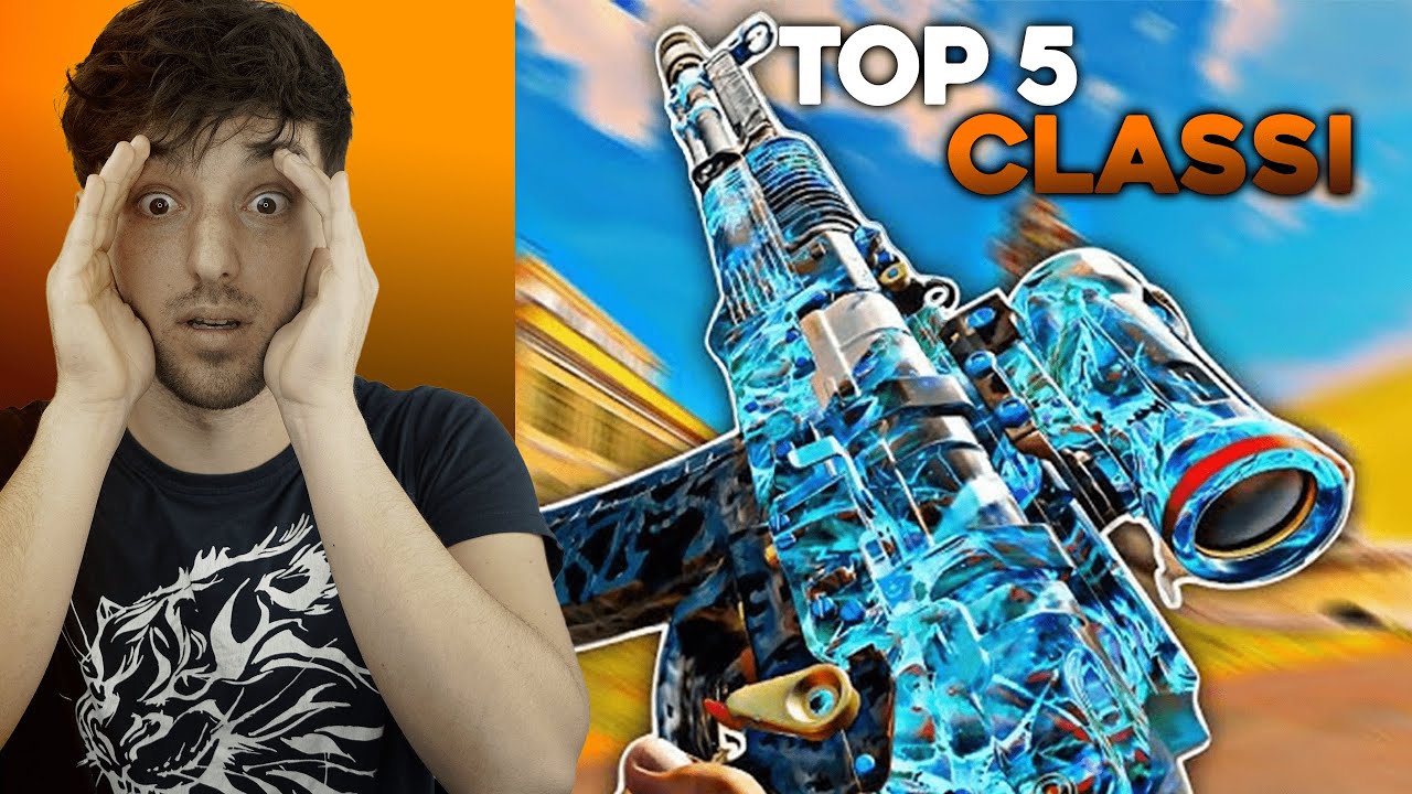 TOP 5 CLASSI STAGIONE 6 DI WARZONE! NUOVE ARMI!