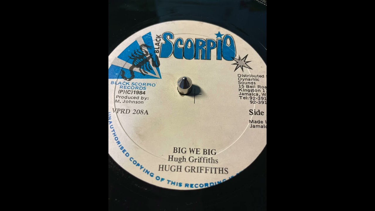 Hugh Griffiths - Big We Big - Black Scorpio 1984