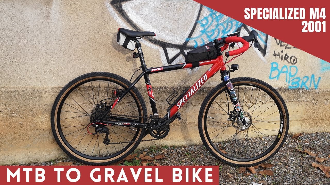 Conversion MTB SPECIALIZED M4 2001 26