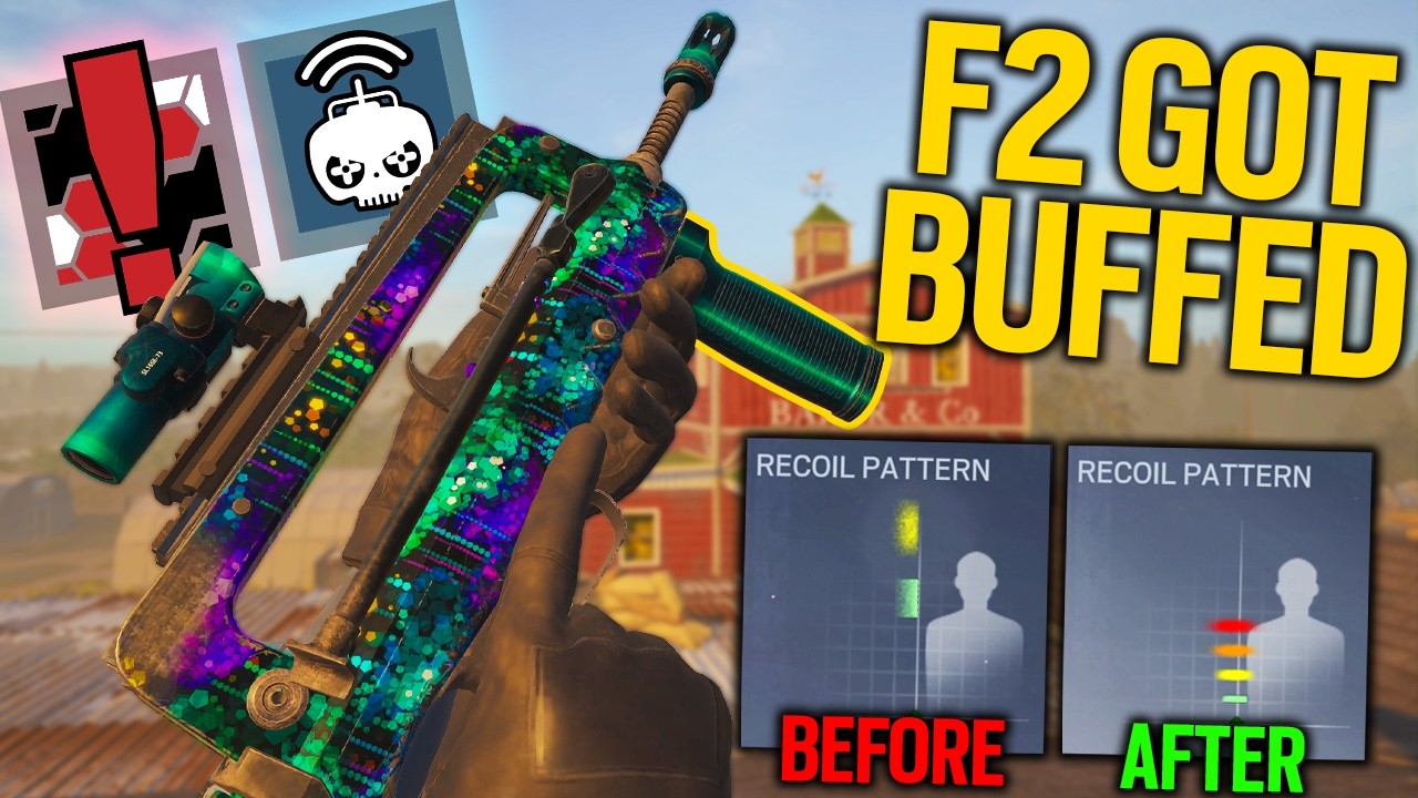 THE F2 RECOIL FINALLY GOT BUFFED