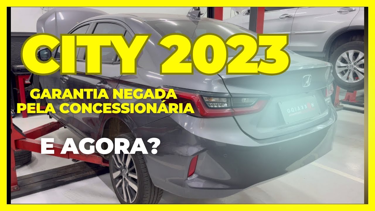 Honda City 2023 com 40.000 km: Garantia Negada pela Concessionária? #honda #oficina