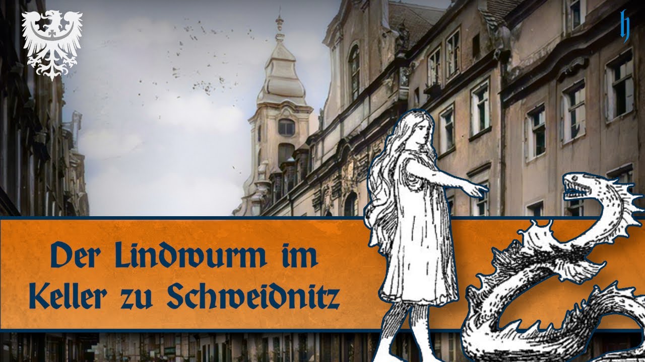 Der Lindwurm im Keller zu Schweidnitz | Sagen und Märchen aus Schlesien