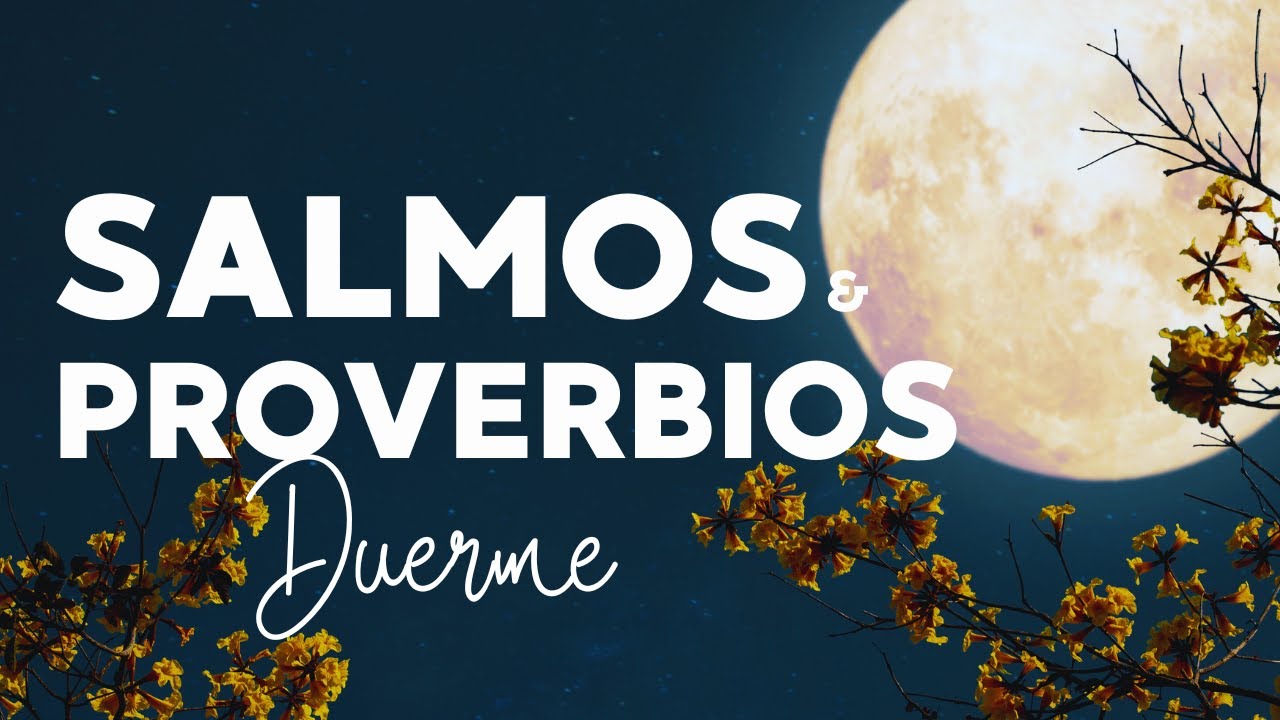 Salmos y Proverbios para dormir La Biblia Hablada| Promesas y Animo de parte de Dios para ti!