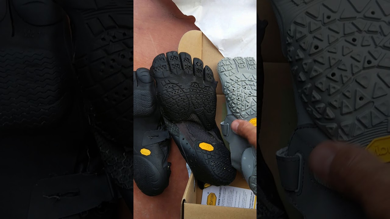 Unboxing Vibram five fingers V-Aqua for water sports