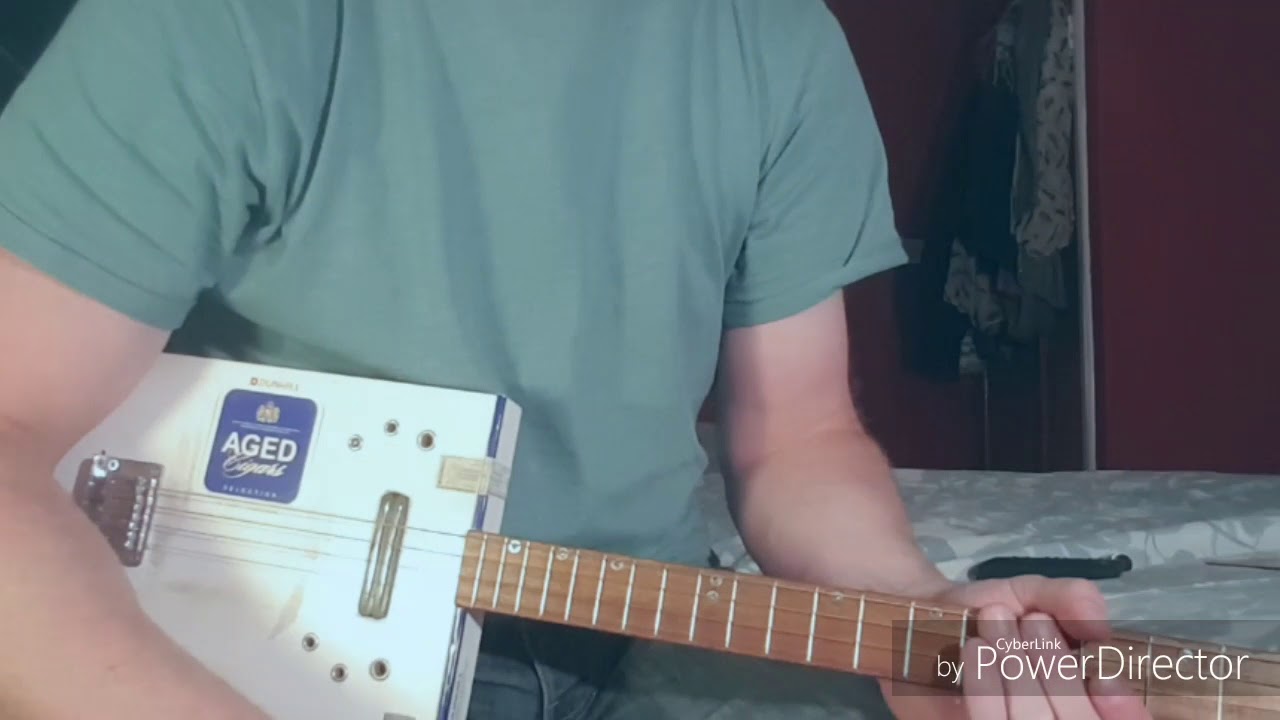 How to play Bohemian Like You by The Dandy Warhols on Cigar Box Guitar