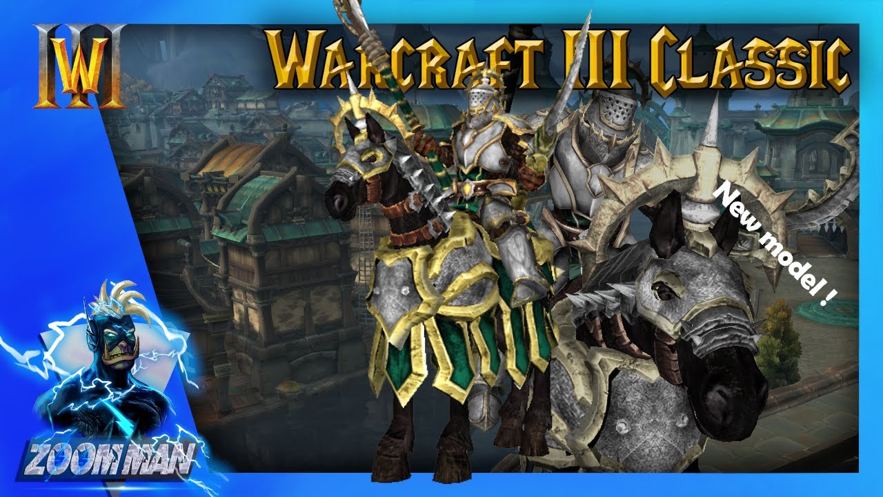 Warcraft III Classic Model: Knight Kul'tiras | ZoomMan