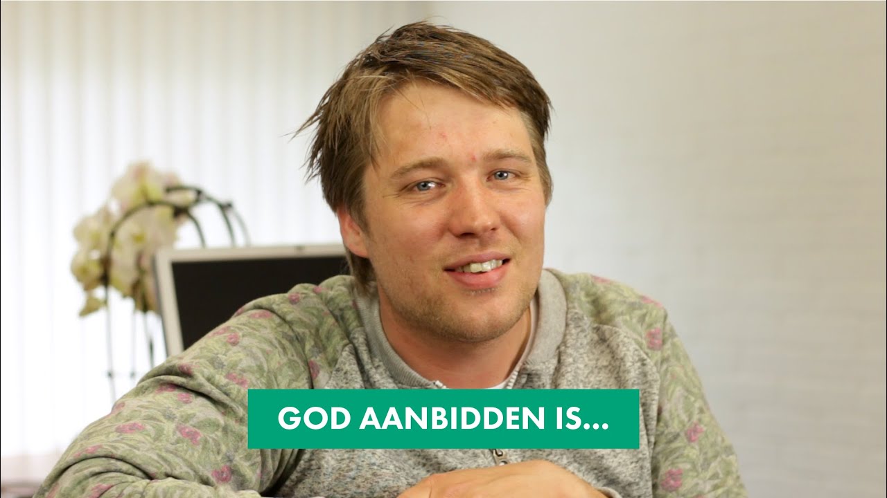 God aanbidden is...