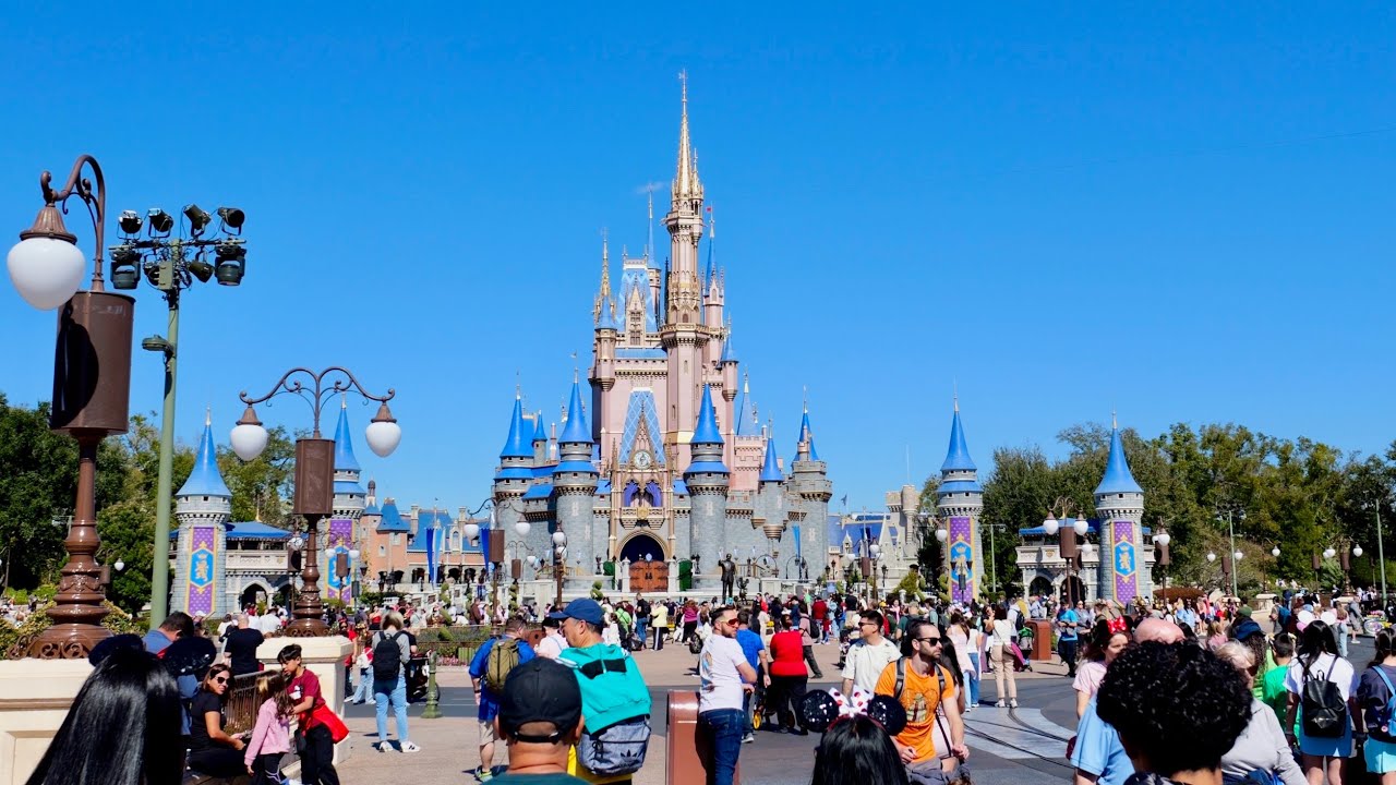 Magic Kingdom 2026 Fast Afternoon Walkthrough Tour in 4K | Walt Disney World Florida February 2026