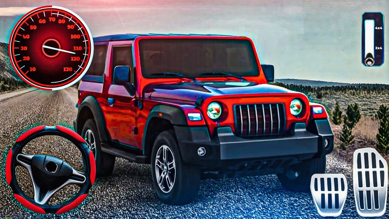 Thar SUV Offroad 4×4 Jeep Driving Simulator Android Gameplay