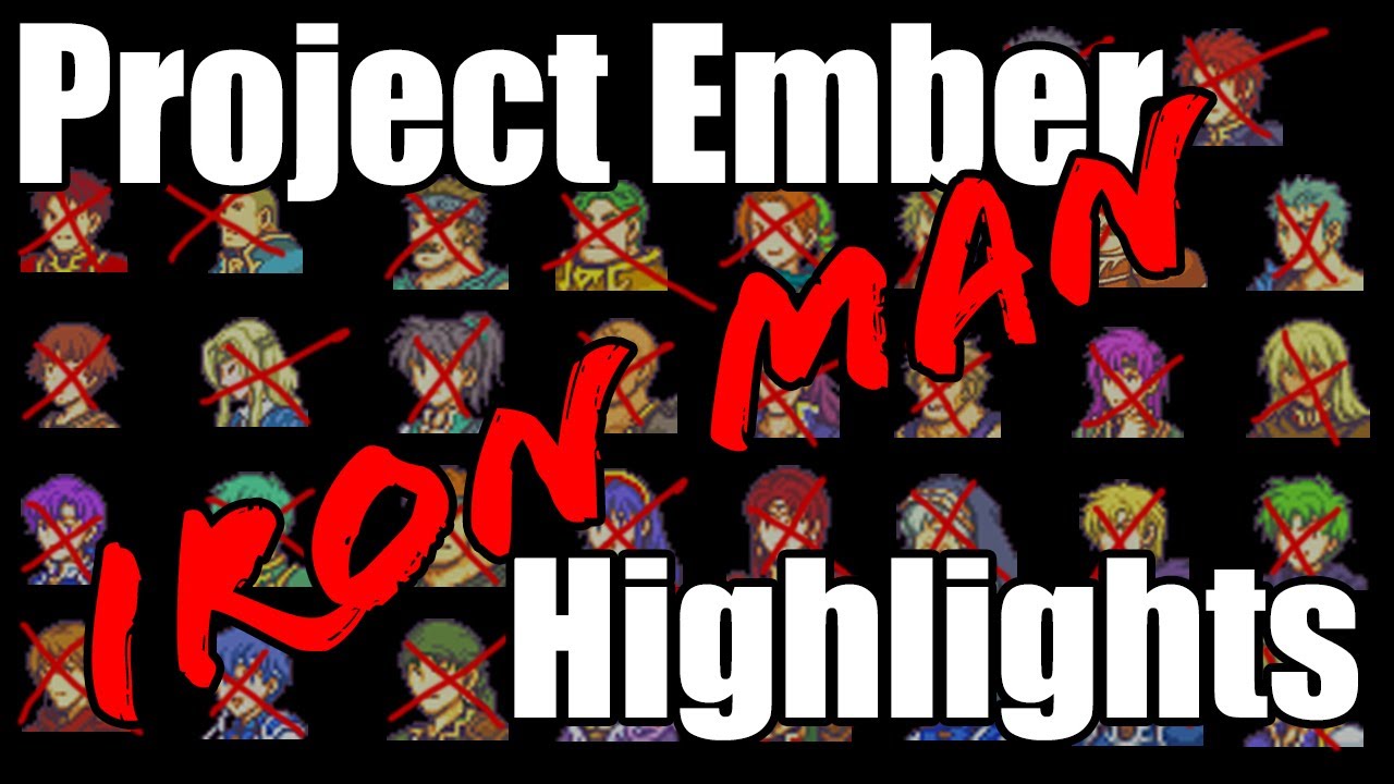 Fire Emblem: The Binding Blade Project Ember Iron Man Highlights (FE6 Mod)