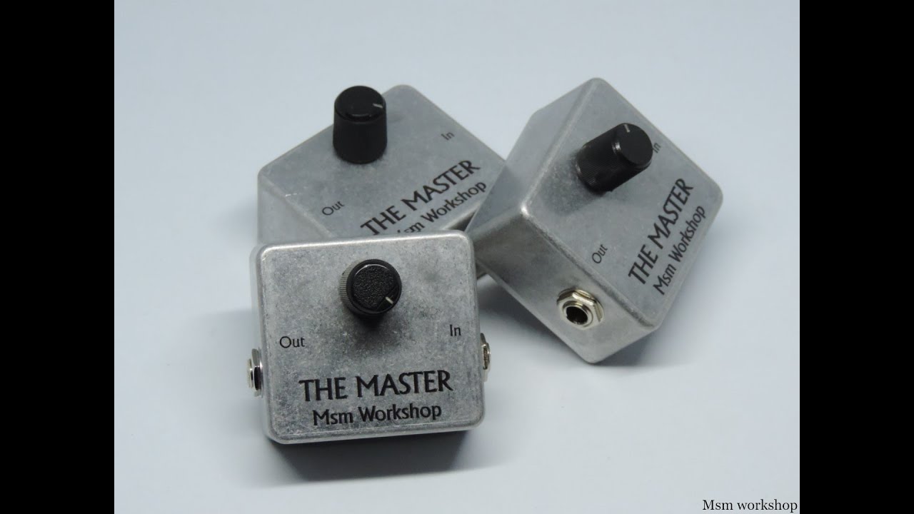 The Master Volume box, by Msm Workshop