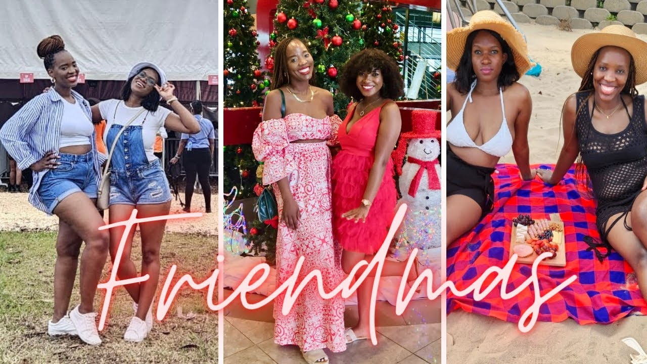 FRIENDMAS VLOG: We did Christmas a little different this year 🎄