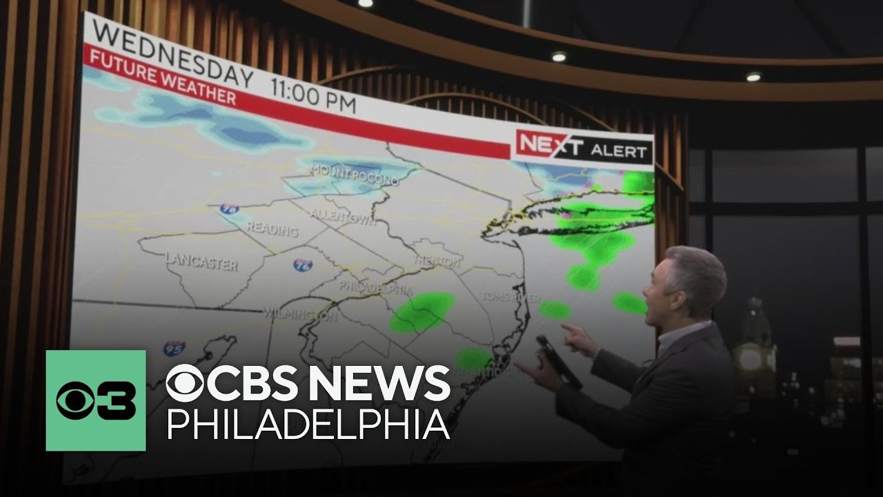 Sunny, cold Tuesday in Philadelphia region, rain and snow on the way Thursday
