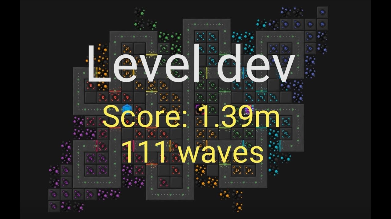 [Outdated/Old Version] [infinitode 2 1.8] Level dev: Spawning 10 Overloads to get high scores