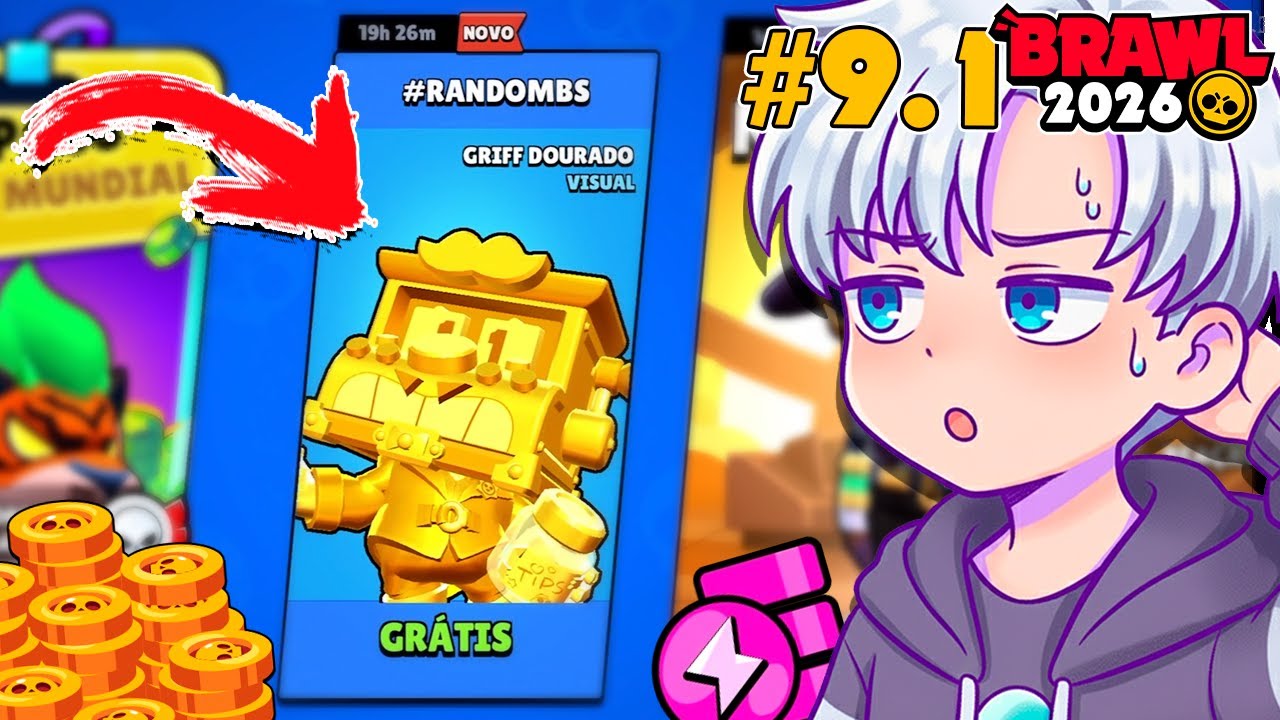 Do nada ISSO APARECEU em minha LOJA do BRAWL STARS! #BRAWL26 Ep9.1