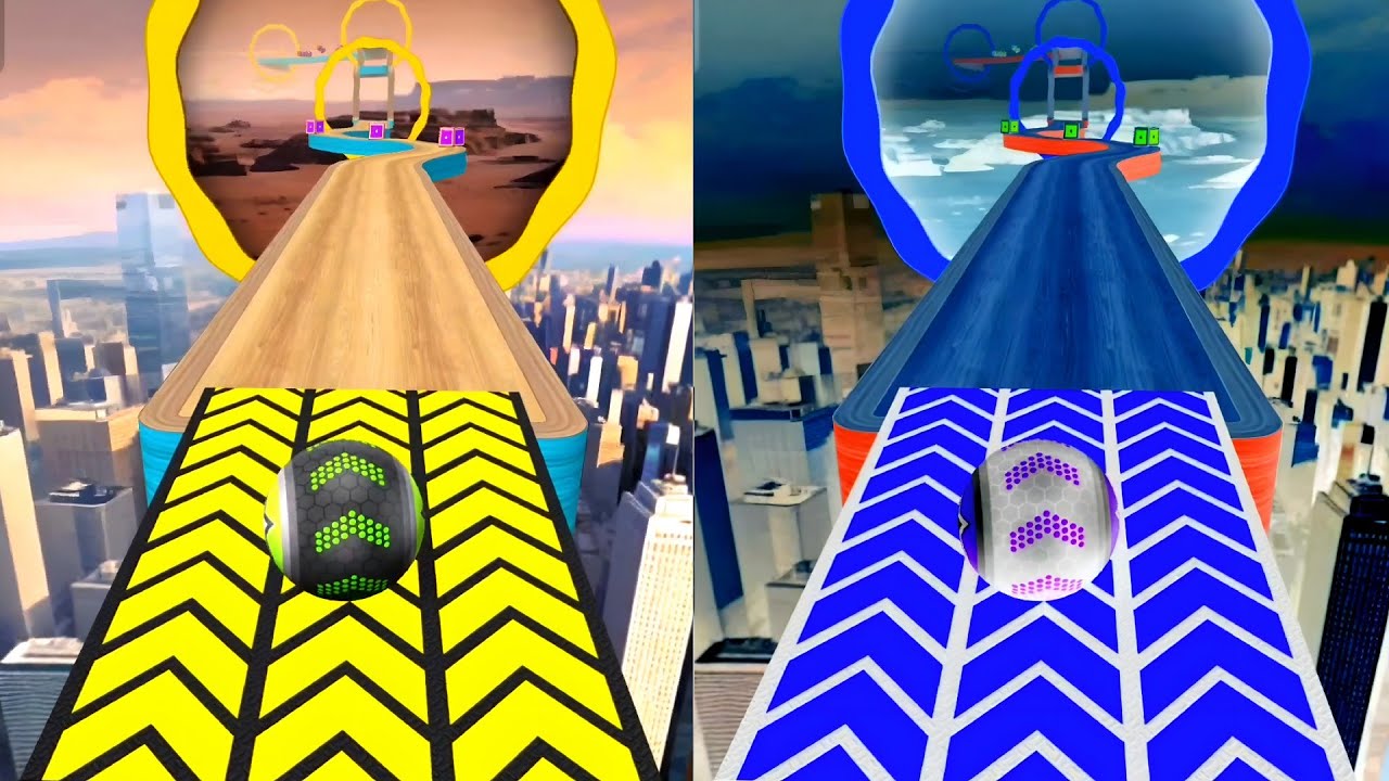 Going Balls Reverse Night Mode – Normal Gets Totally CRUSHED! #Gaming #Ball