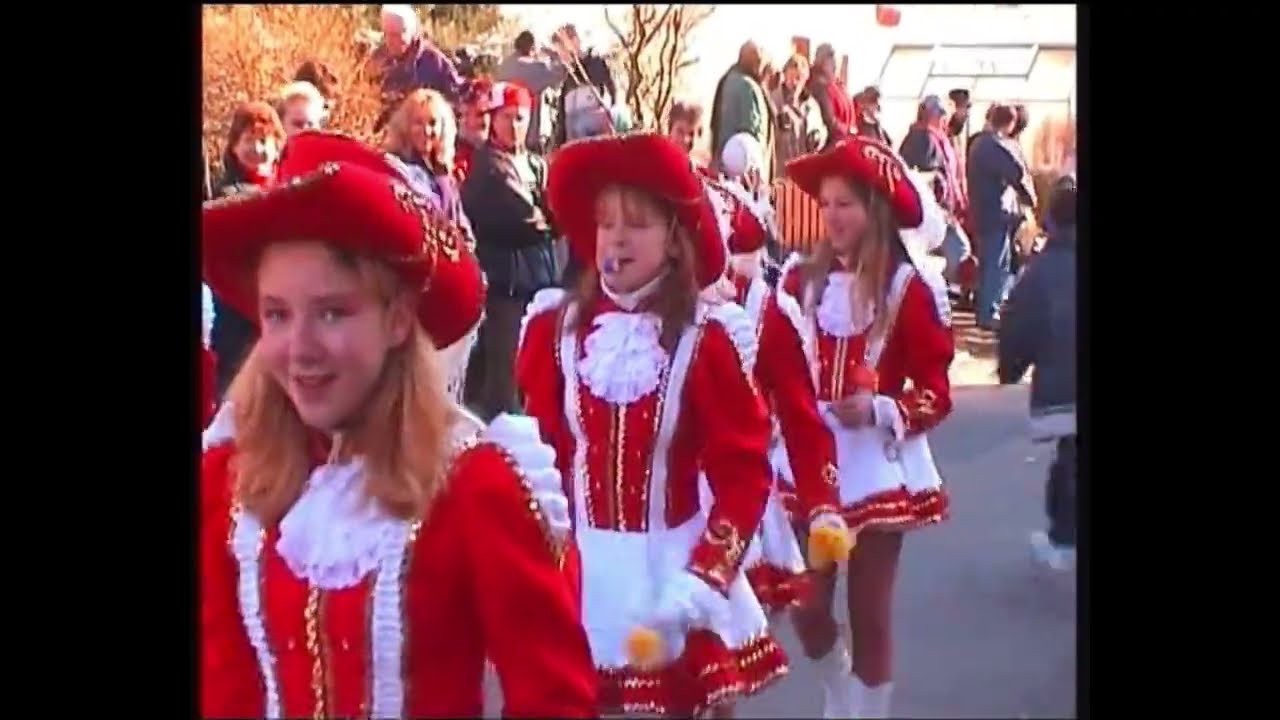 Faschingsumzug 2001 der Mönchswaldfüchse Mitteleschenbach