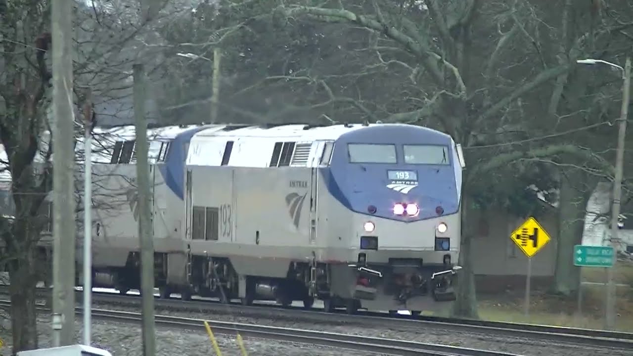 The Amtrak Crescent #19 in Temple, GA 02-15-2026©
