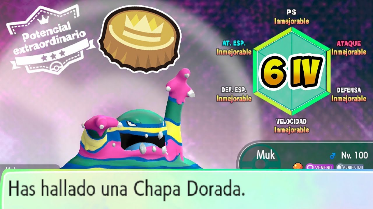 POK&Eacute;MON PERFECTOS en LET'S GO - CHAPA DORADA y MEJORAR IV