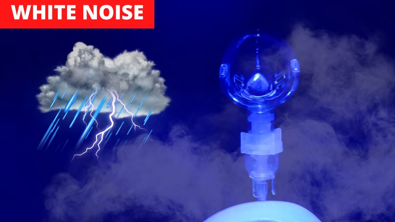 Aerosol Sound White Noise + Rain Sound | RELAX QUICKLY | Nebulizer Sound