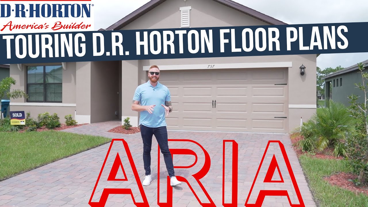 Touring a DR Horton 
