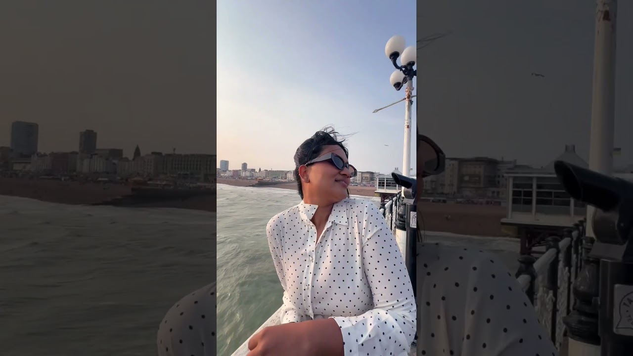 Brighton | Sunset #beach #summer #travel #sea #love #nature #sunset #youtubeshorts #youtube